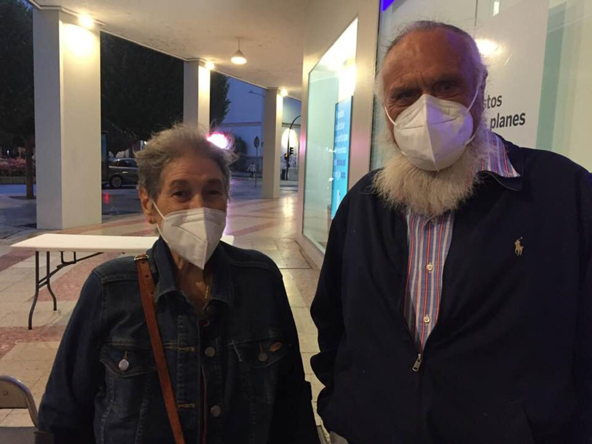 Alfonso González Bermejo e Isabel Monterrey